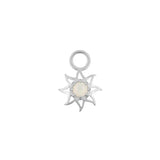 Nickel-Free Stainless Steel Charm - Star Silver