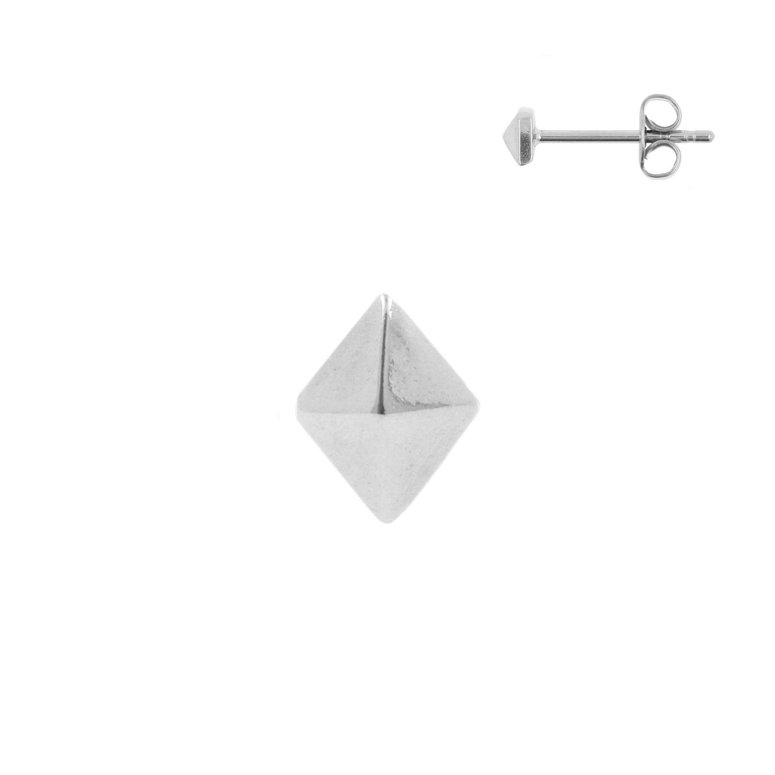 Surgical Steel Ear Studs - Stud Silver