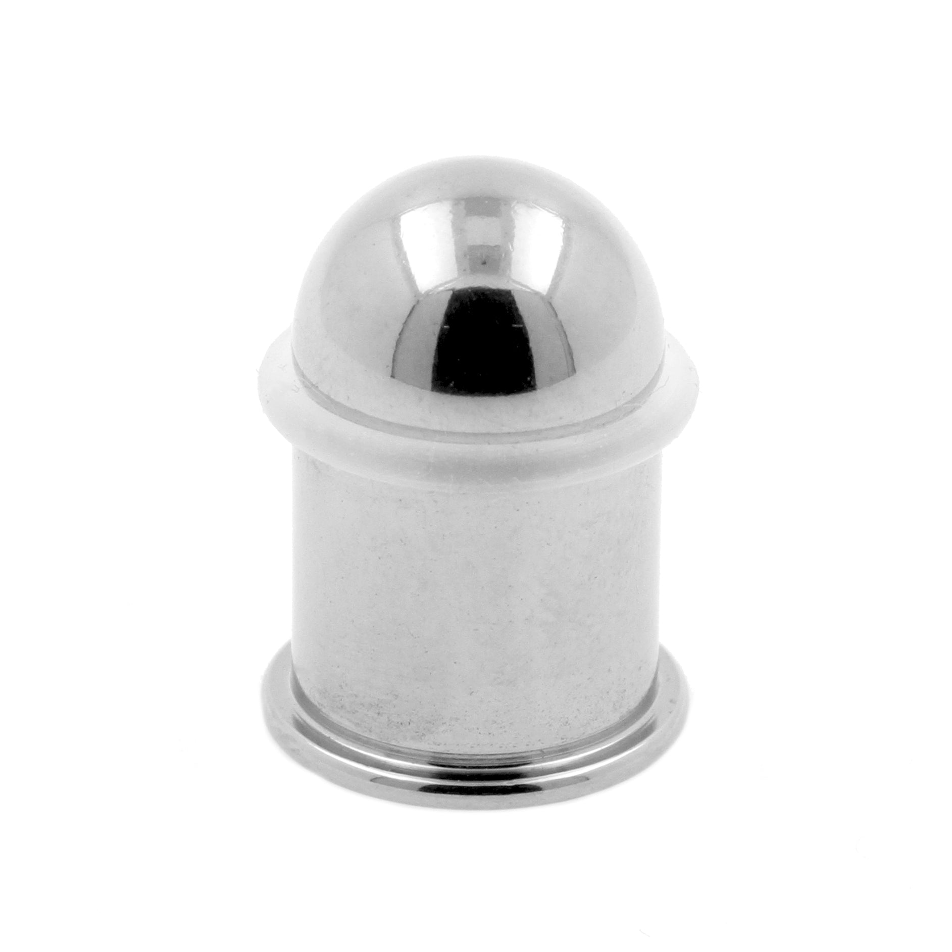 Titanium Stretch Plug - Bullet Zilver