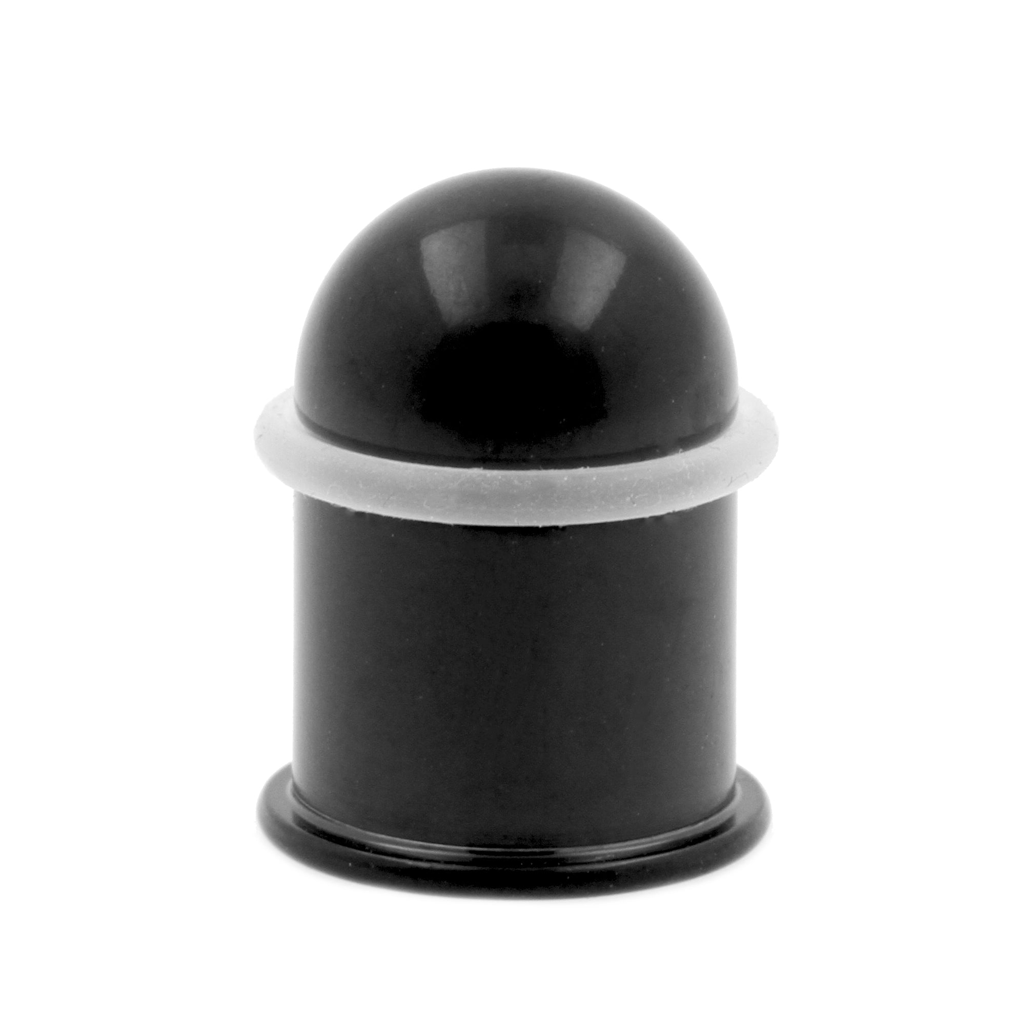 Titanium Stretch Plug - Bullet Zwart