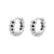 925 Zilver Oorringen - Bubbels - Zilver