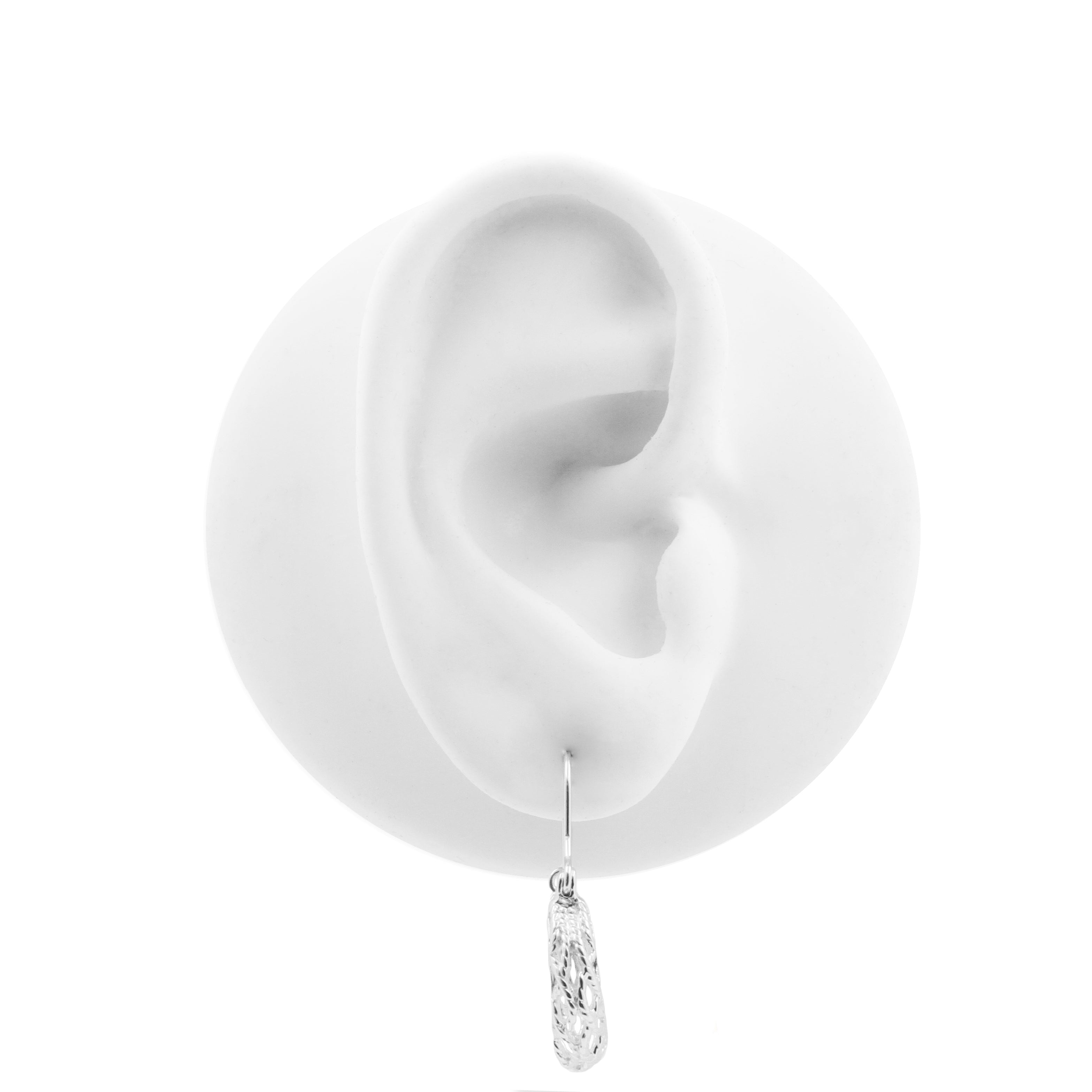 925 Zilver Oorhangers - Filligree Zilver