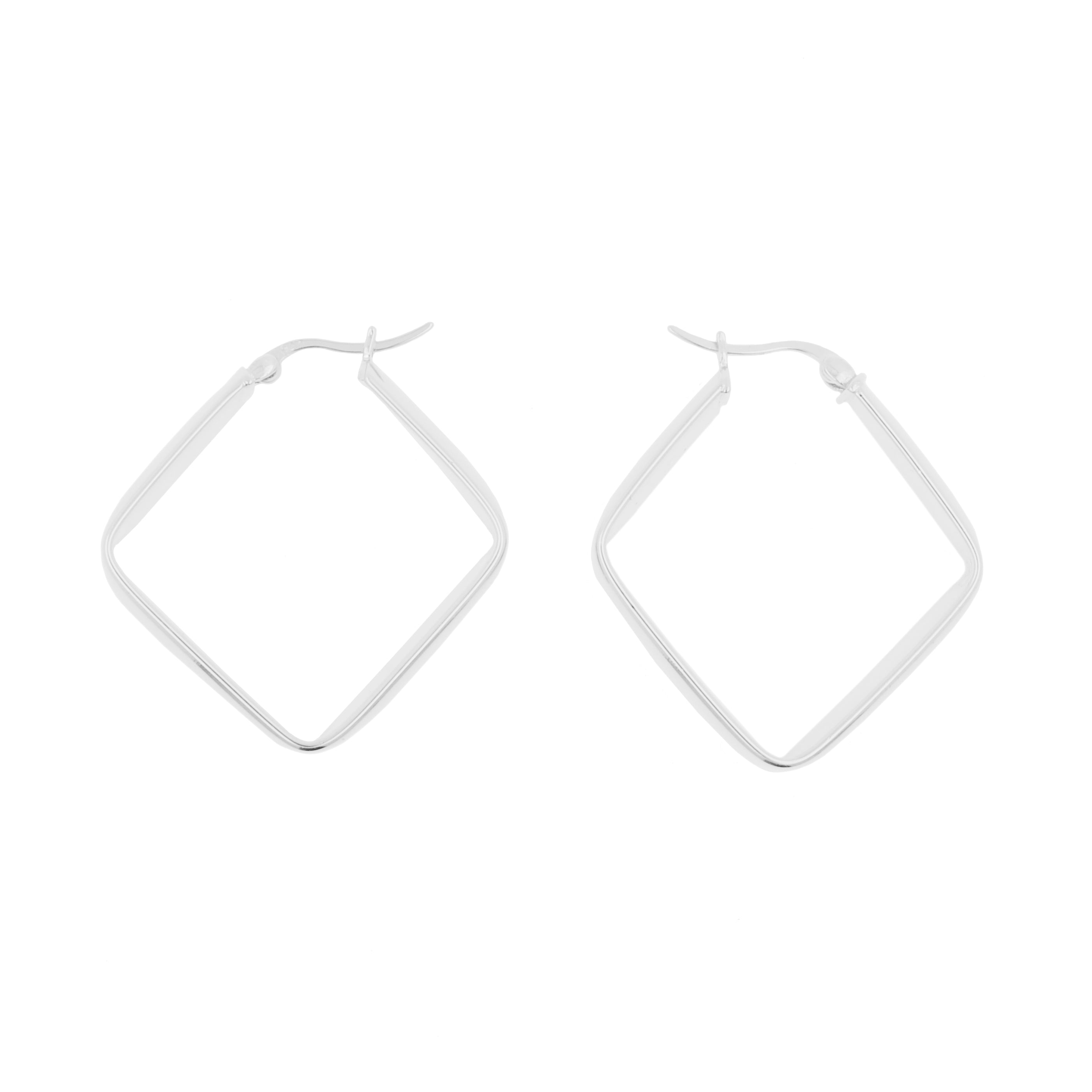 925 Zilver Oorhangers - Diamond Zilver