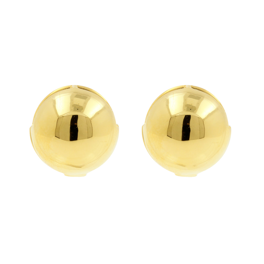 925 Silver Ear Clickers - Dome Gold