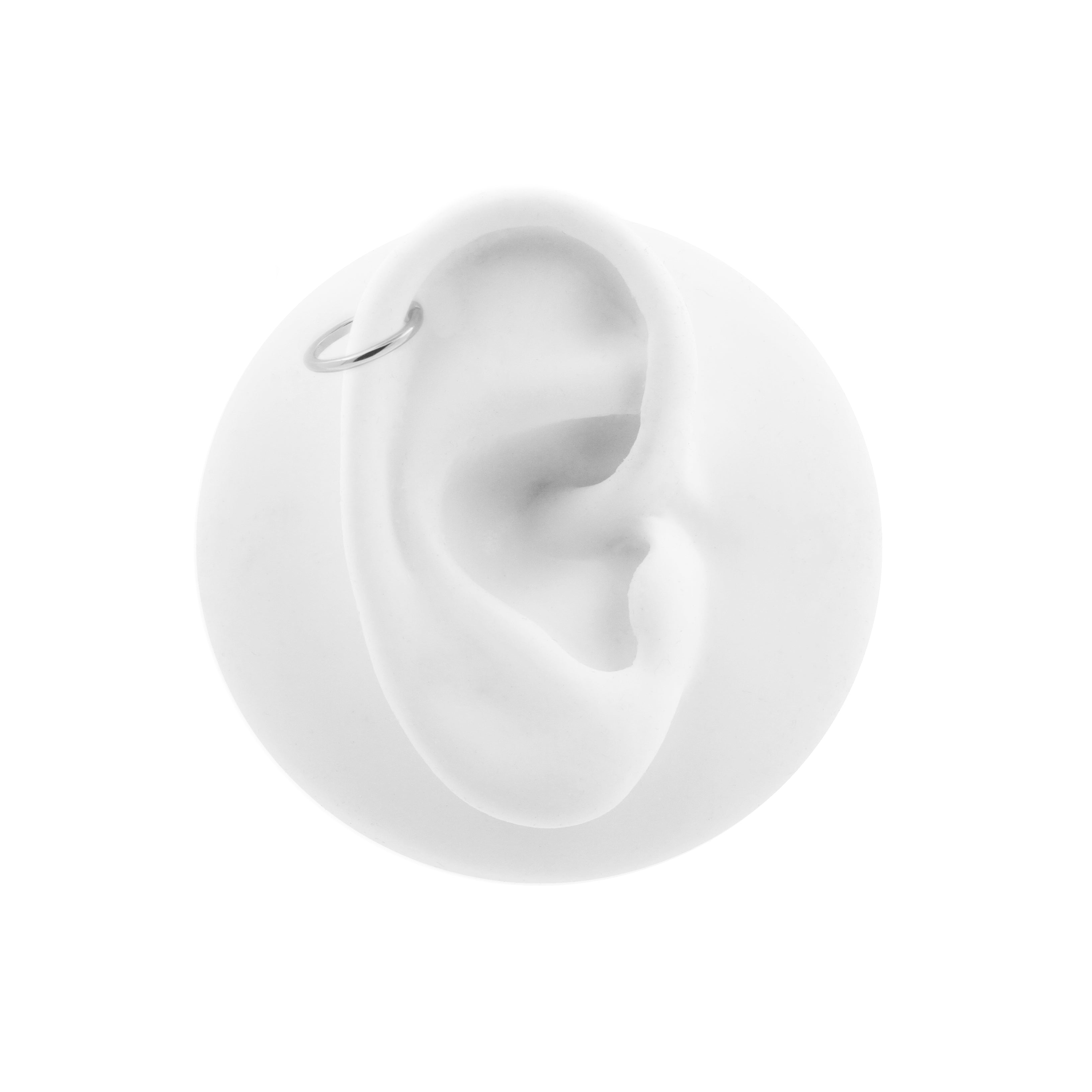 925 Zilver Slip-On Cuff Ring Zilver