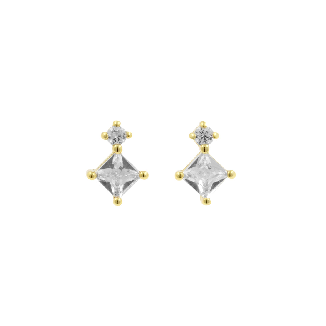 Yumilok Damesoorbellen, creolen, 925 sterling zilver, zirkonia Yumilok Damesoorbellen, creolen, 925 sterling zilver, zirkonia