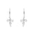 925 Silver 925 Silver Ear Hoops - Bow Ties Silver