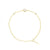925 Zilver Armband Met Parel En Zirkonia  Goud