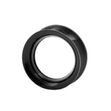 Silicone Thin Eyelet - Zwart