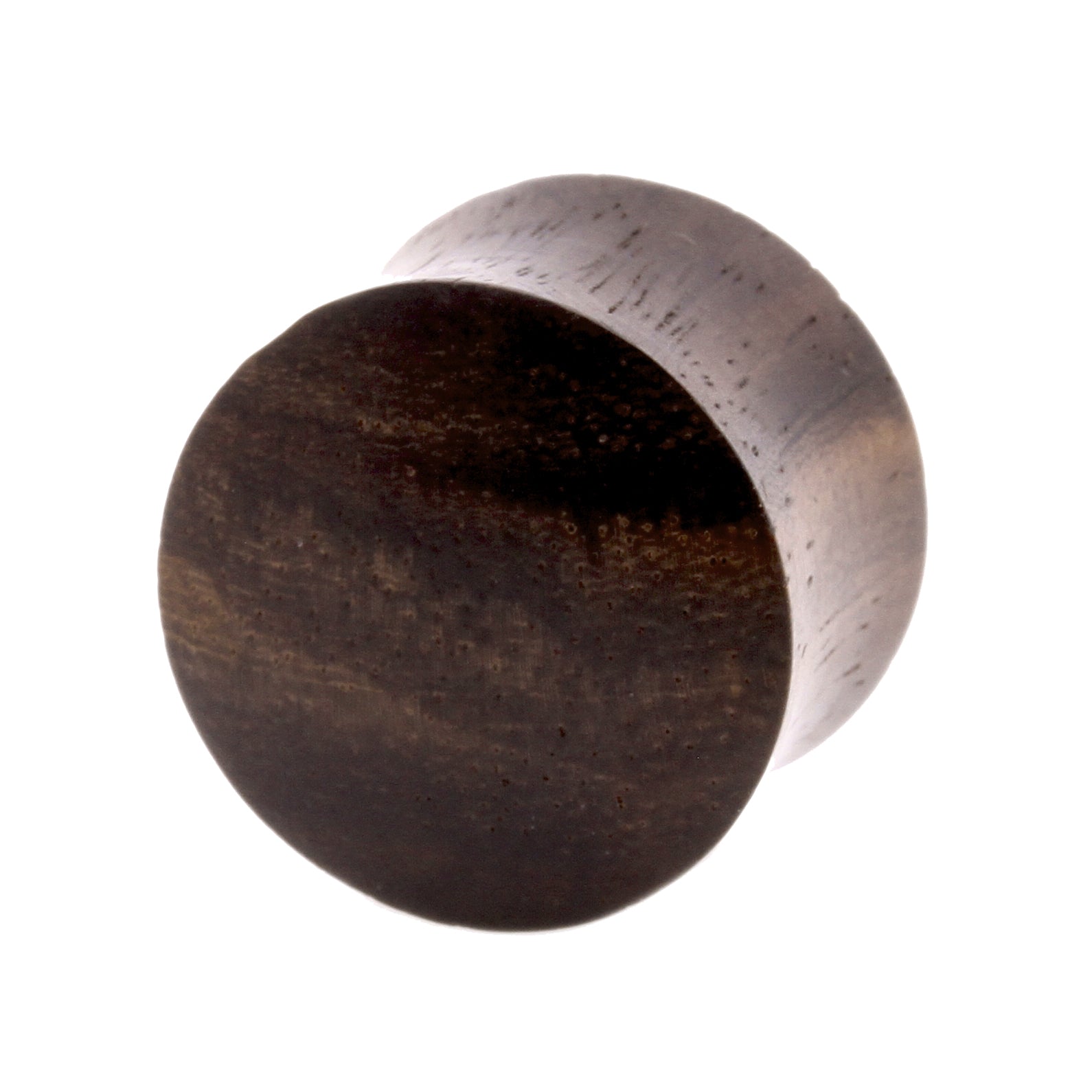 Wood Domed Plug - Sono Dark Brown