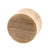 Houten Domed Plug - Teak Bruin