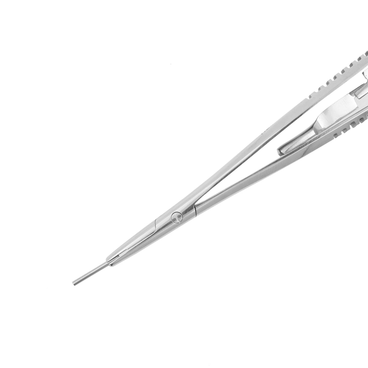 Chirurgischer Stahl Piercing-Pinzette für Stäbe Silber