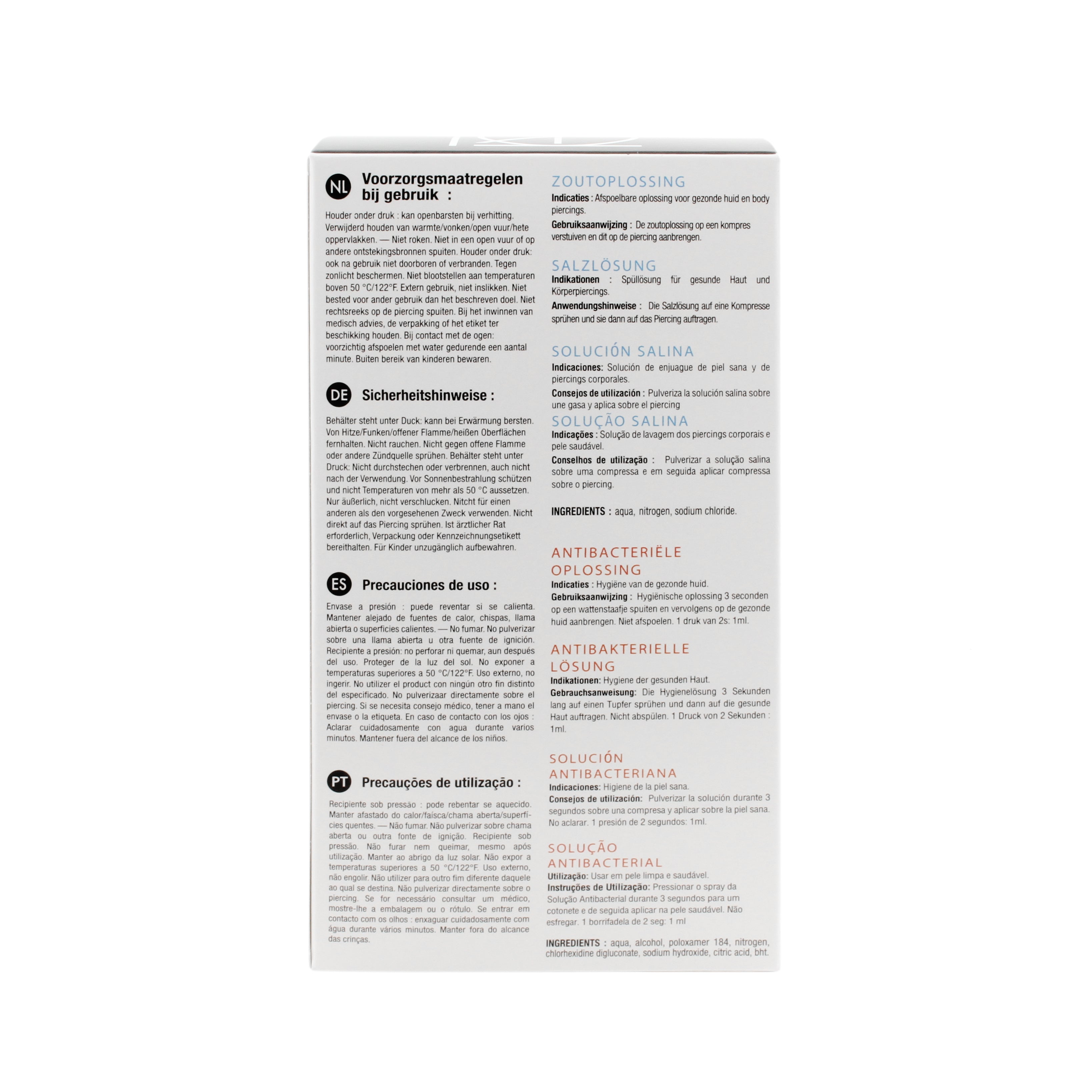 Duo Pack - Saline + Hygienic Solution