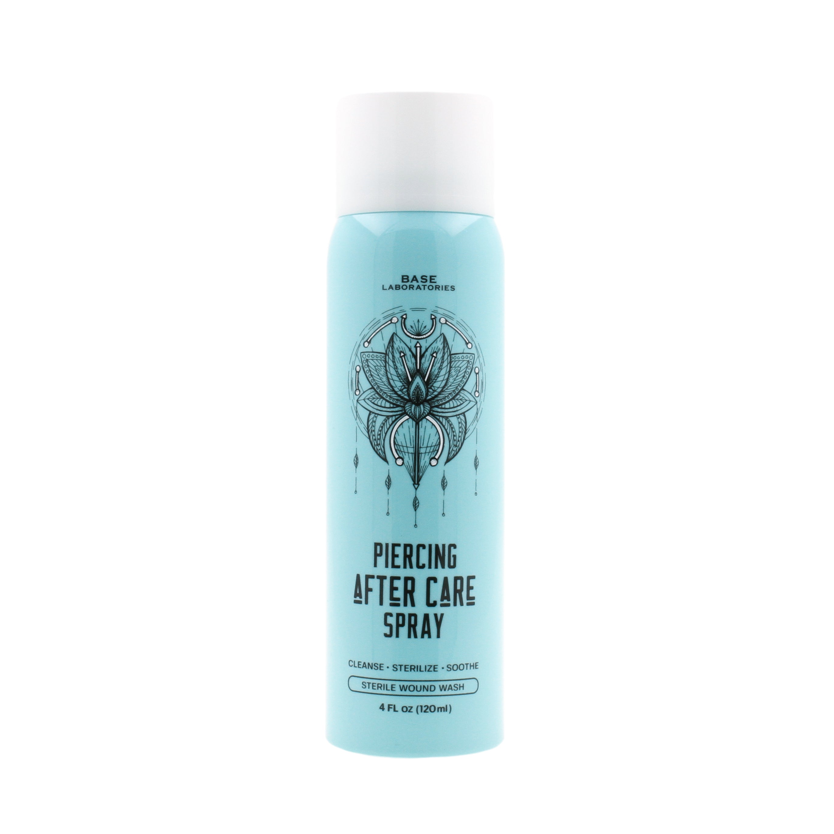 Piercing zoutoplossing nazorg spray - Base Laboratories - 120 ml
