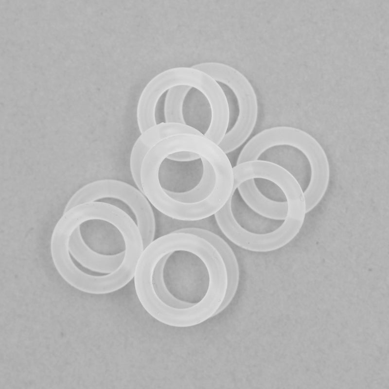 Silicone Reserve O-ringen - 10 stuks Transparant