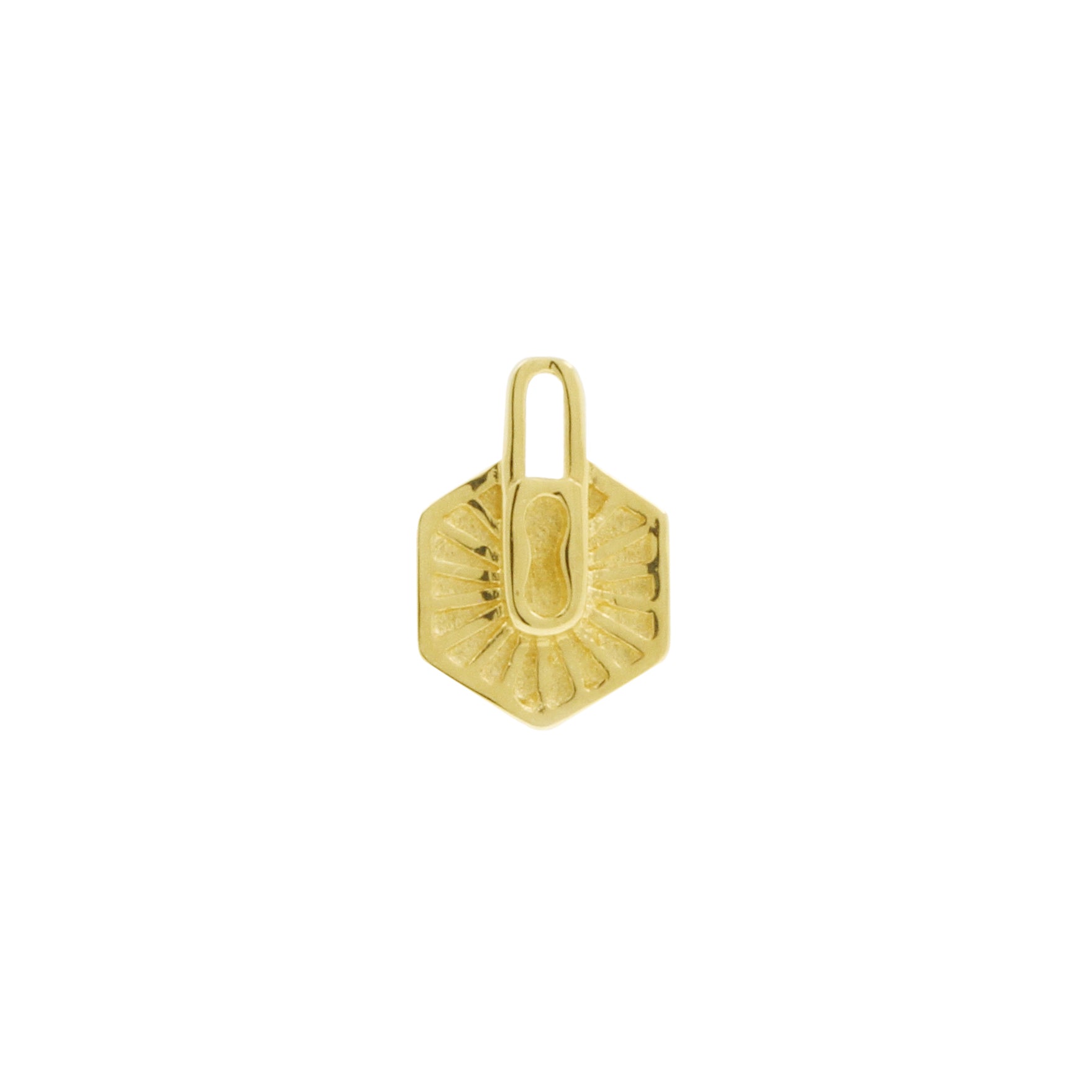 14 Karat Gold Padlock