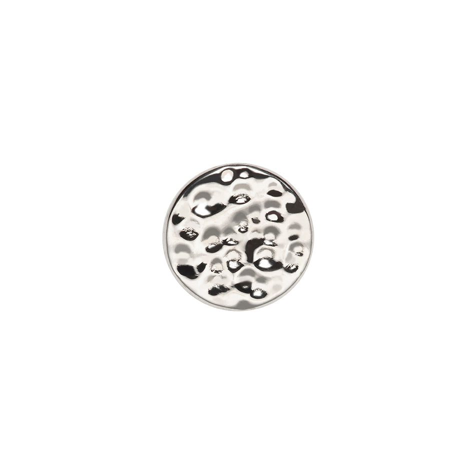 Titanium Textured Disc Silver