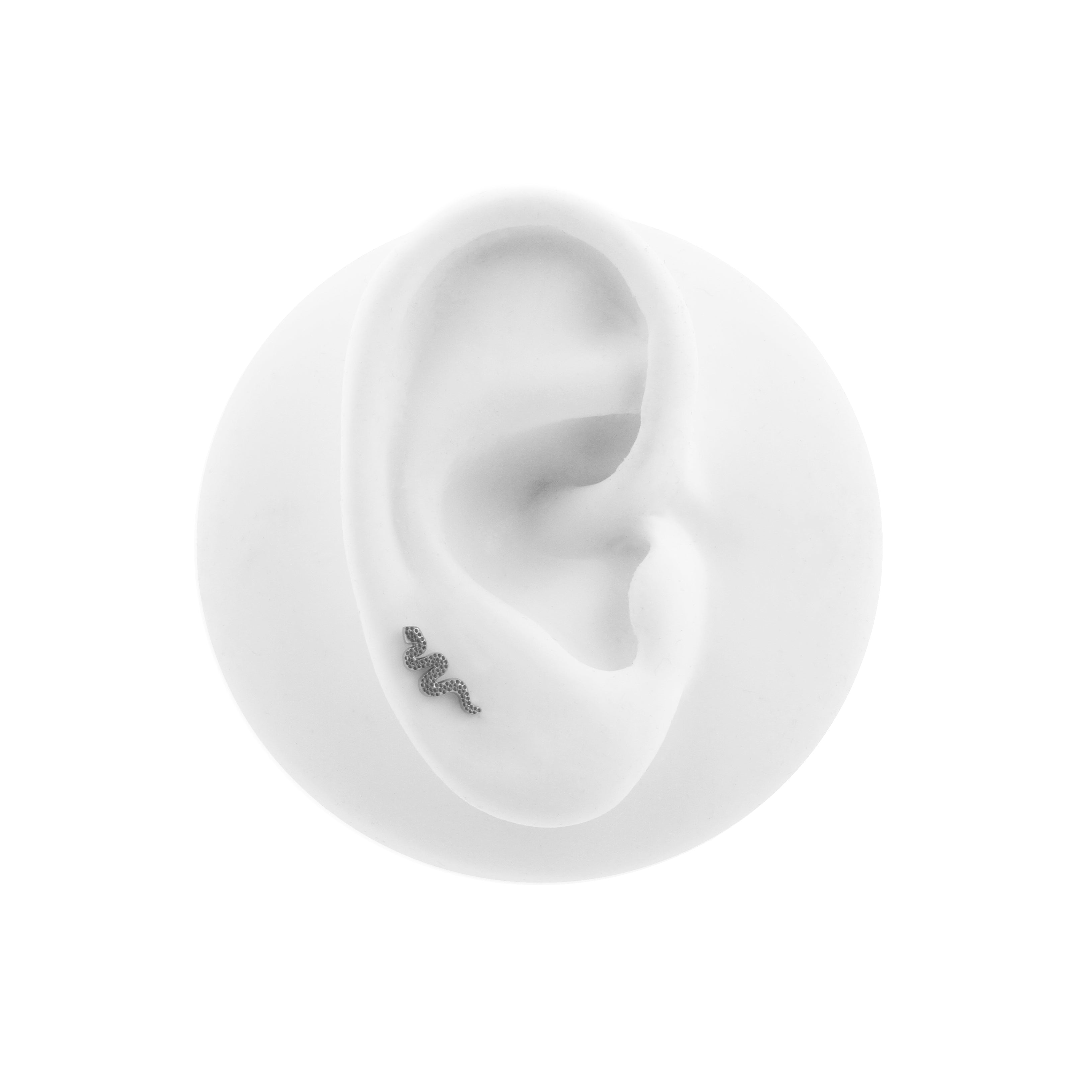 Titanium Snake - Zilver