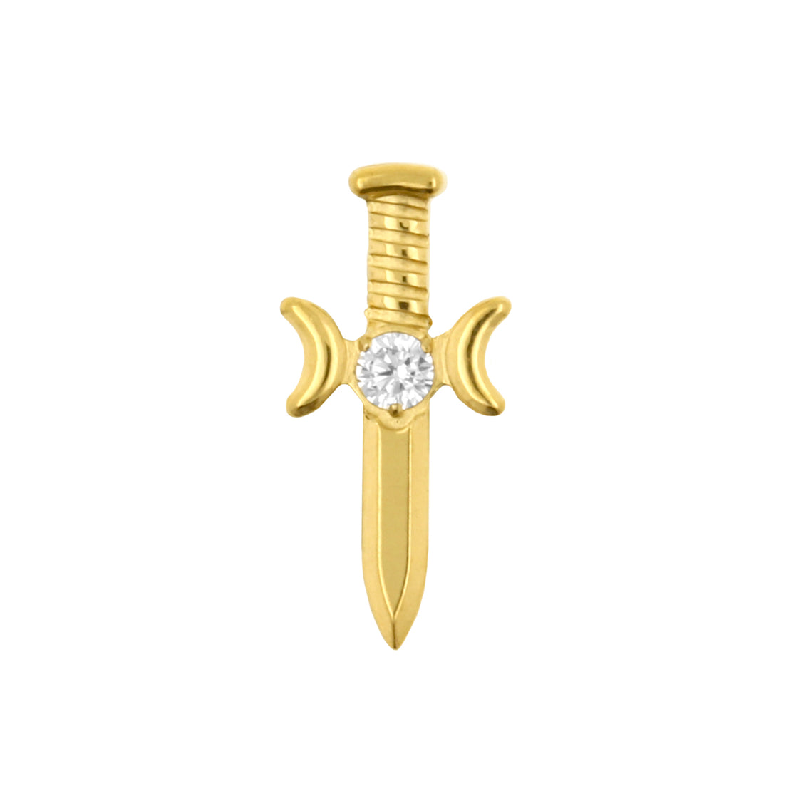 Titanium Lunar Dagger Goud