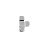 Titanium Tetromino - T - Zilver