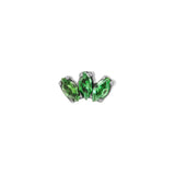 Titanium Zirkonia Cluster Top - Green