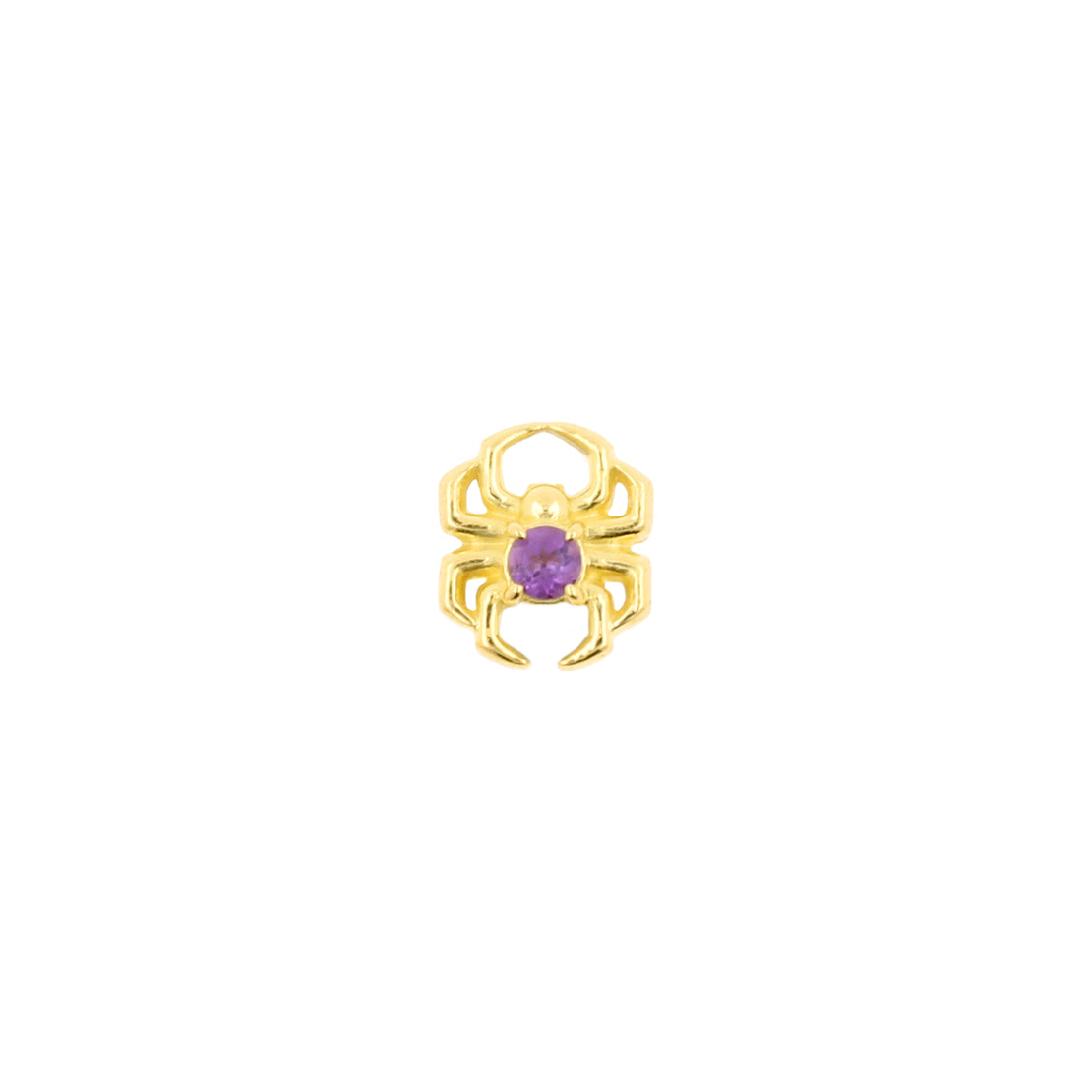 18 Karaats Gouden Amethyst Spin Amethyst