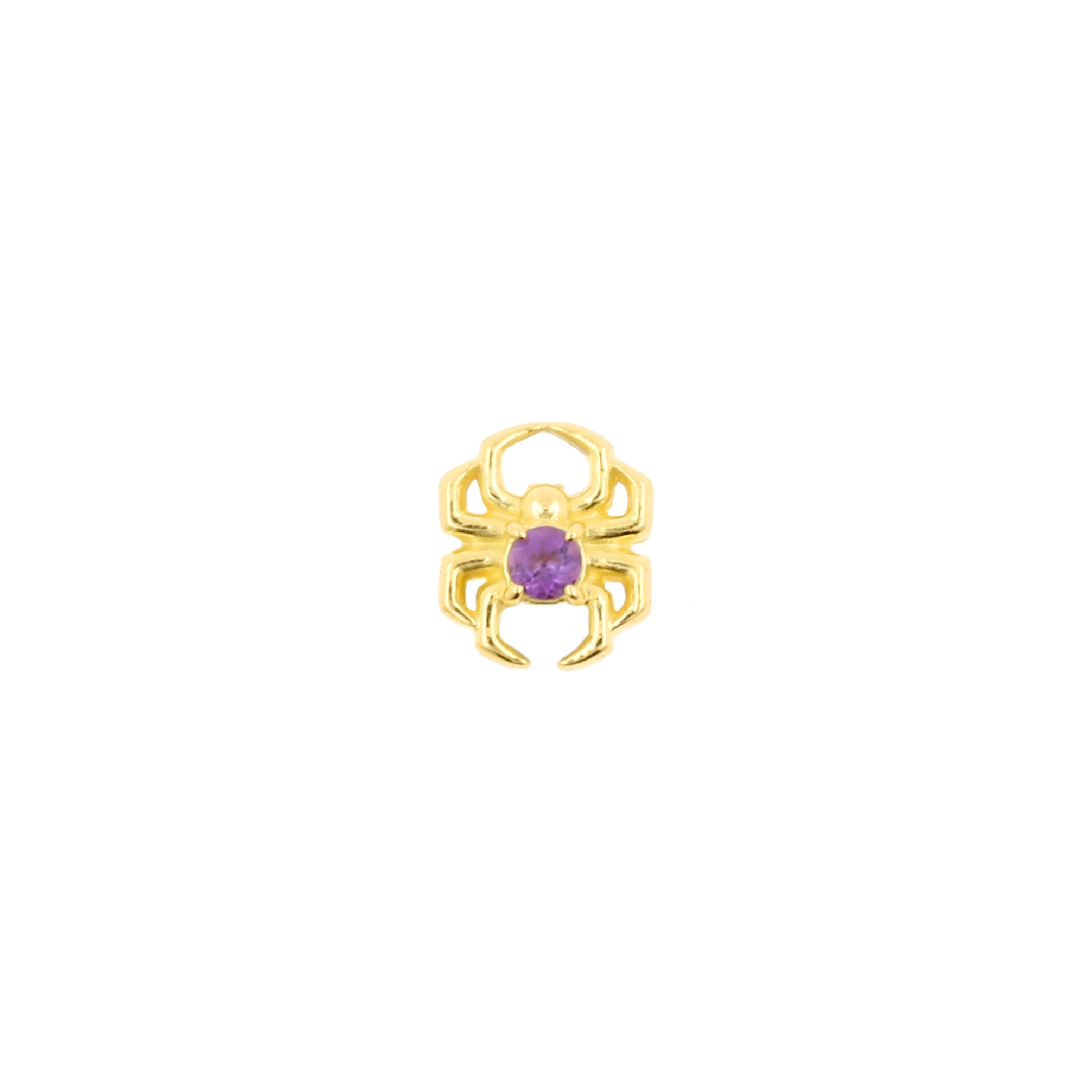 18 Karaats Gouden Amethyst Spin Amethyst