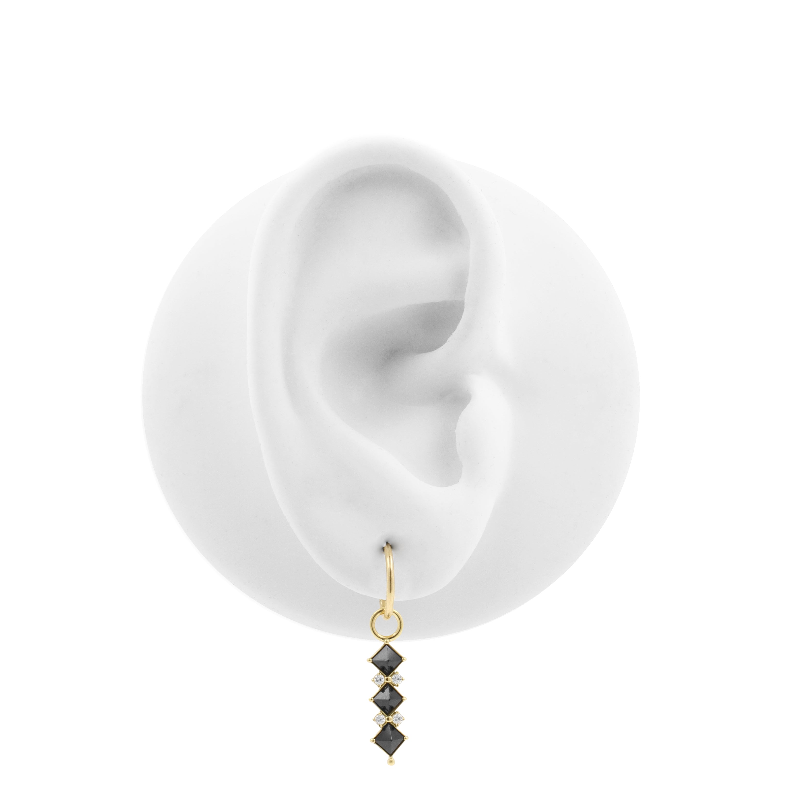 18 Karaats Goud Click Ring Bedel - Pyramide Gems