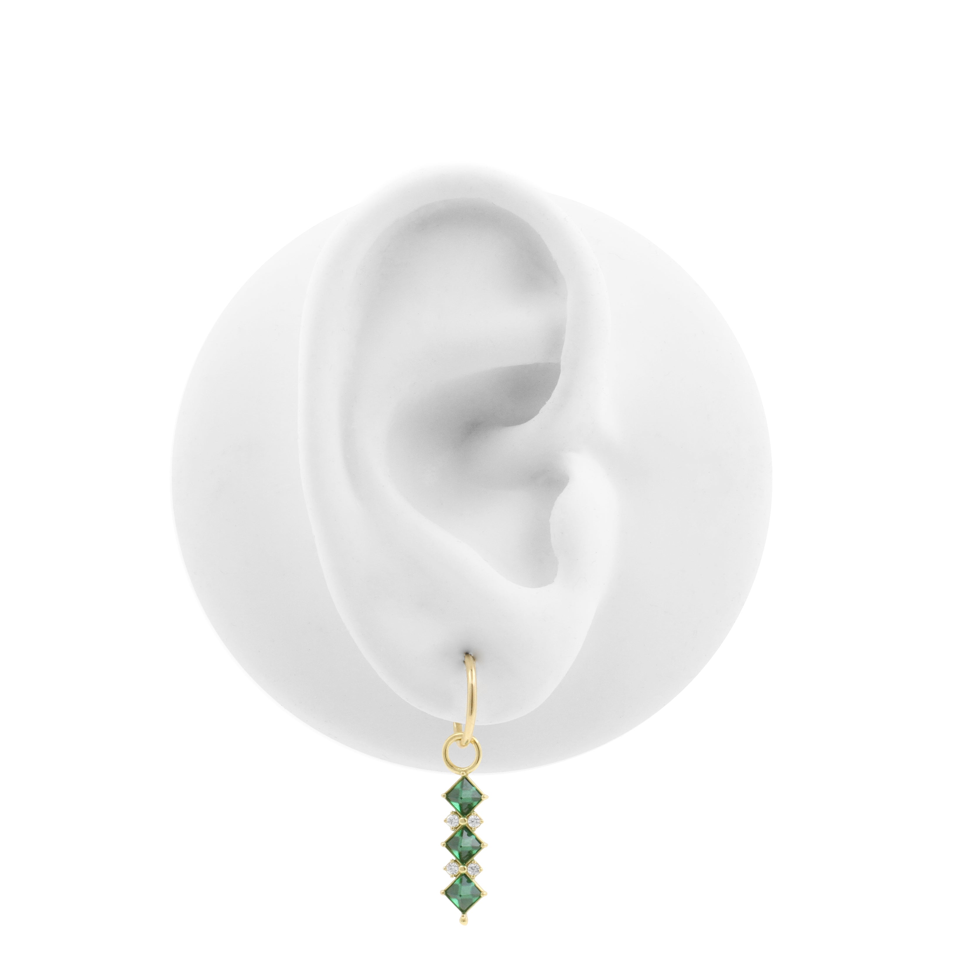 18 Karaats Goud Click Ring Bedel - Pyramide Gems