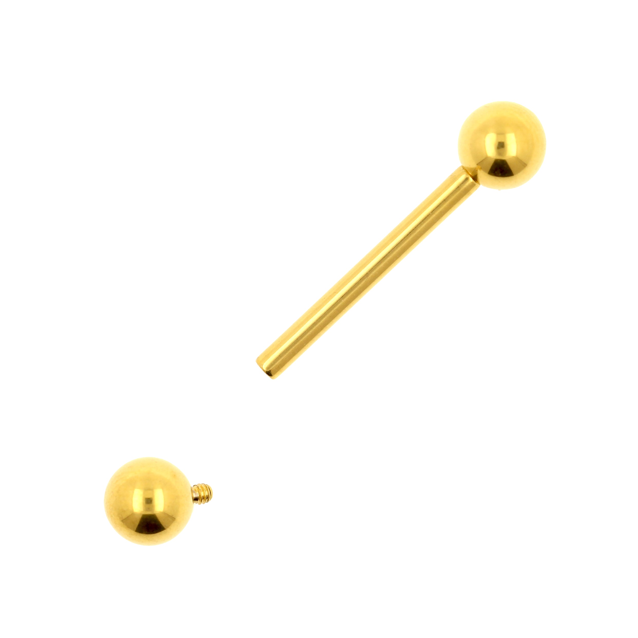 Titanium Barbell Gold