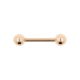 Titanium Barbell - Rose Gold
