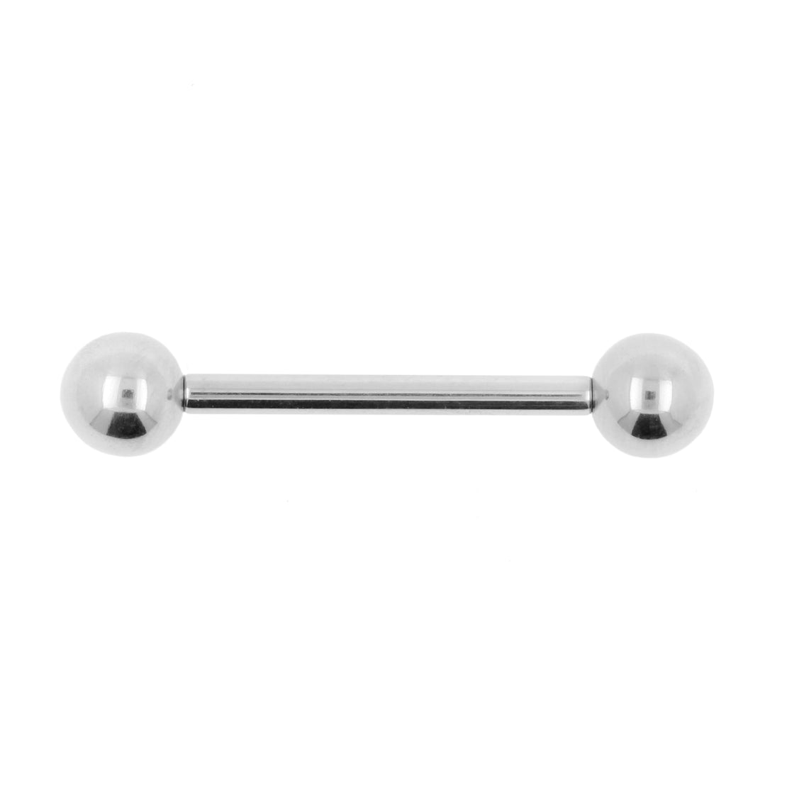 Titanium Barbell Zilver