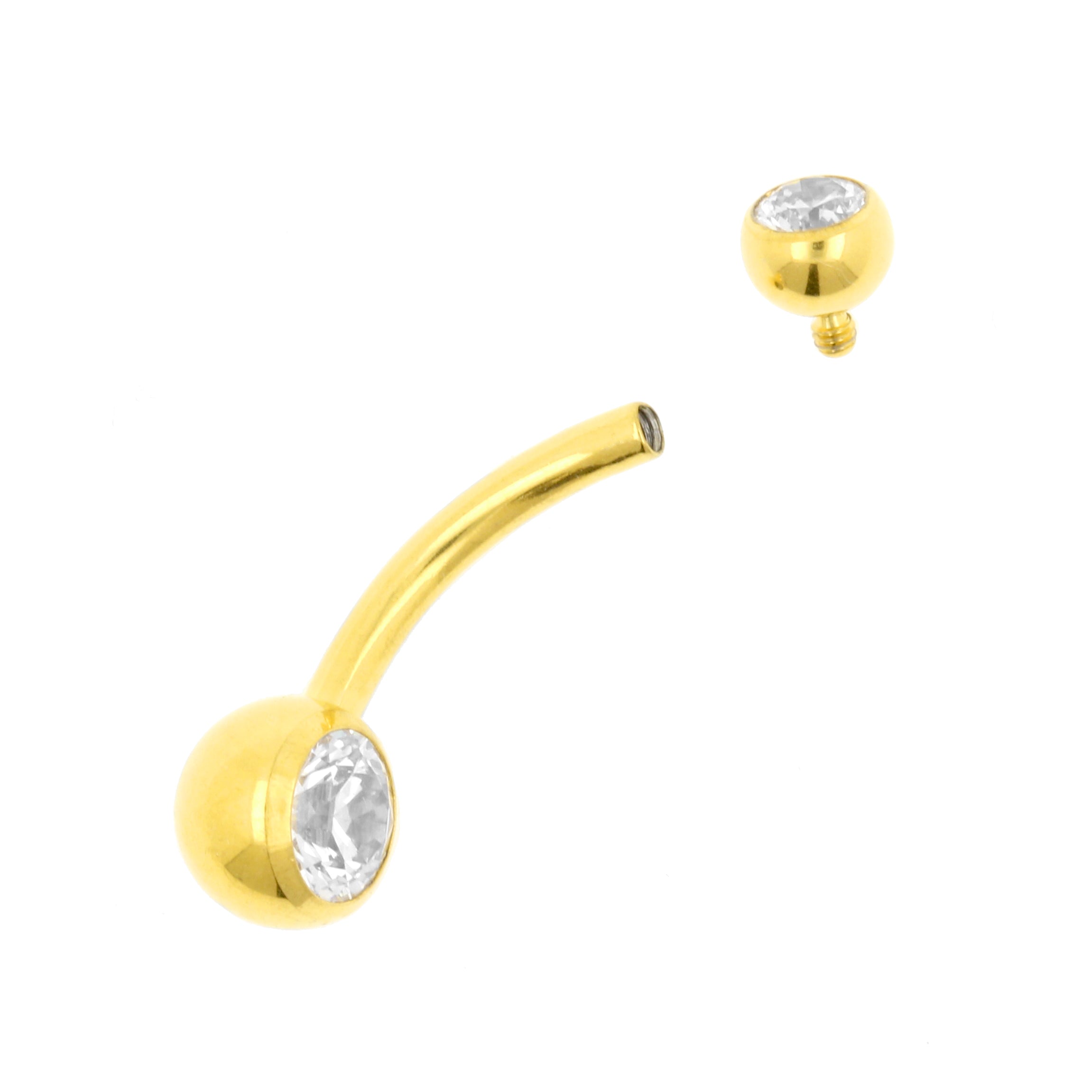 Diamday Navelstaafjes 316L chirurgisch staal navelstaafjes piercing 14G Diamday Navelstaafjes 316L chirurgisch staal navelstaafjes piercing 14G