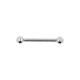 Titanium Barbell  Silver