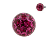 Titan Multi-geschmücktes Bällchen Fuchsia