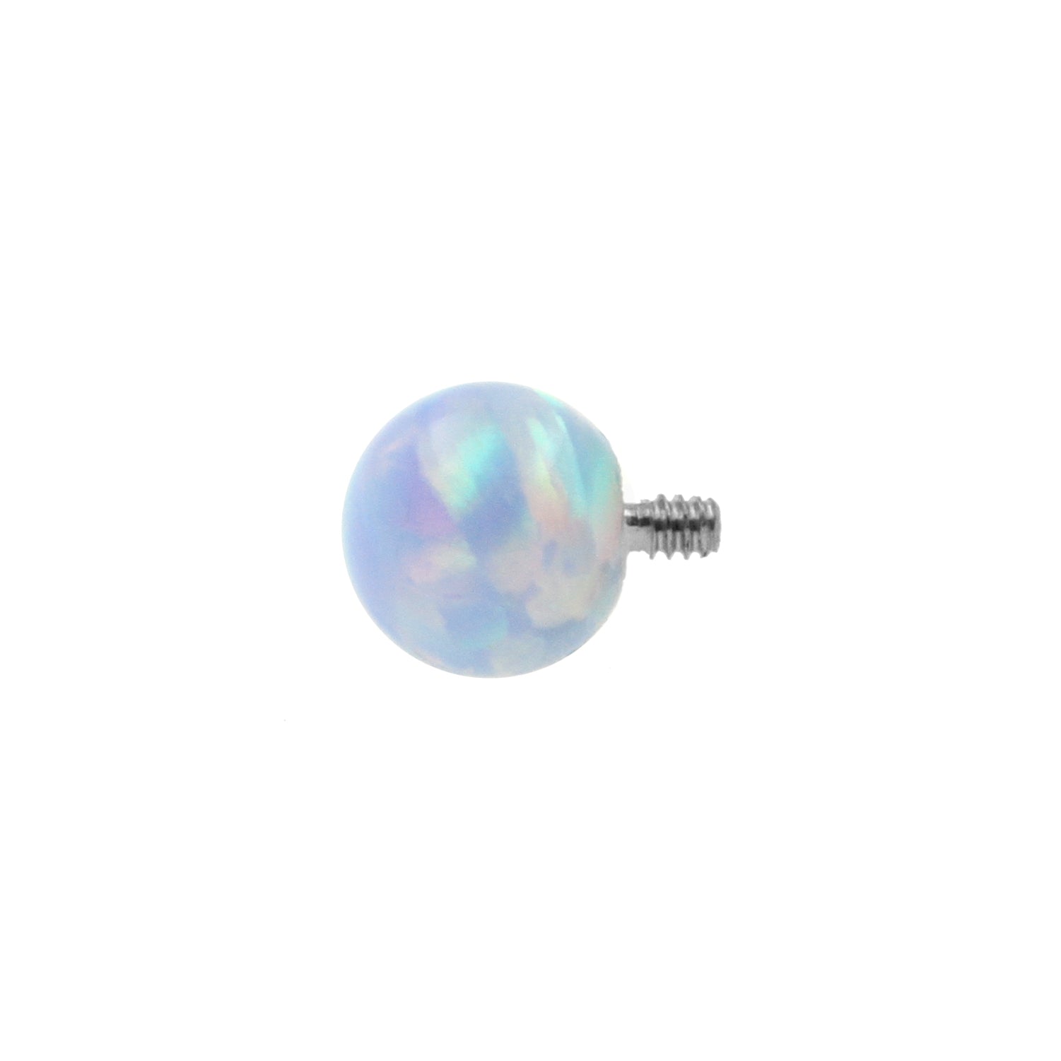 Titanium Opaal Balletje Light Blue Opal