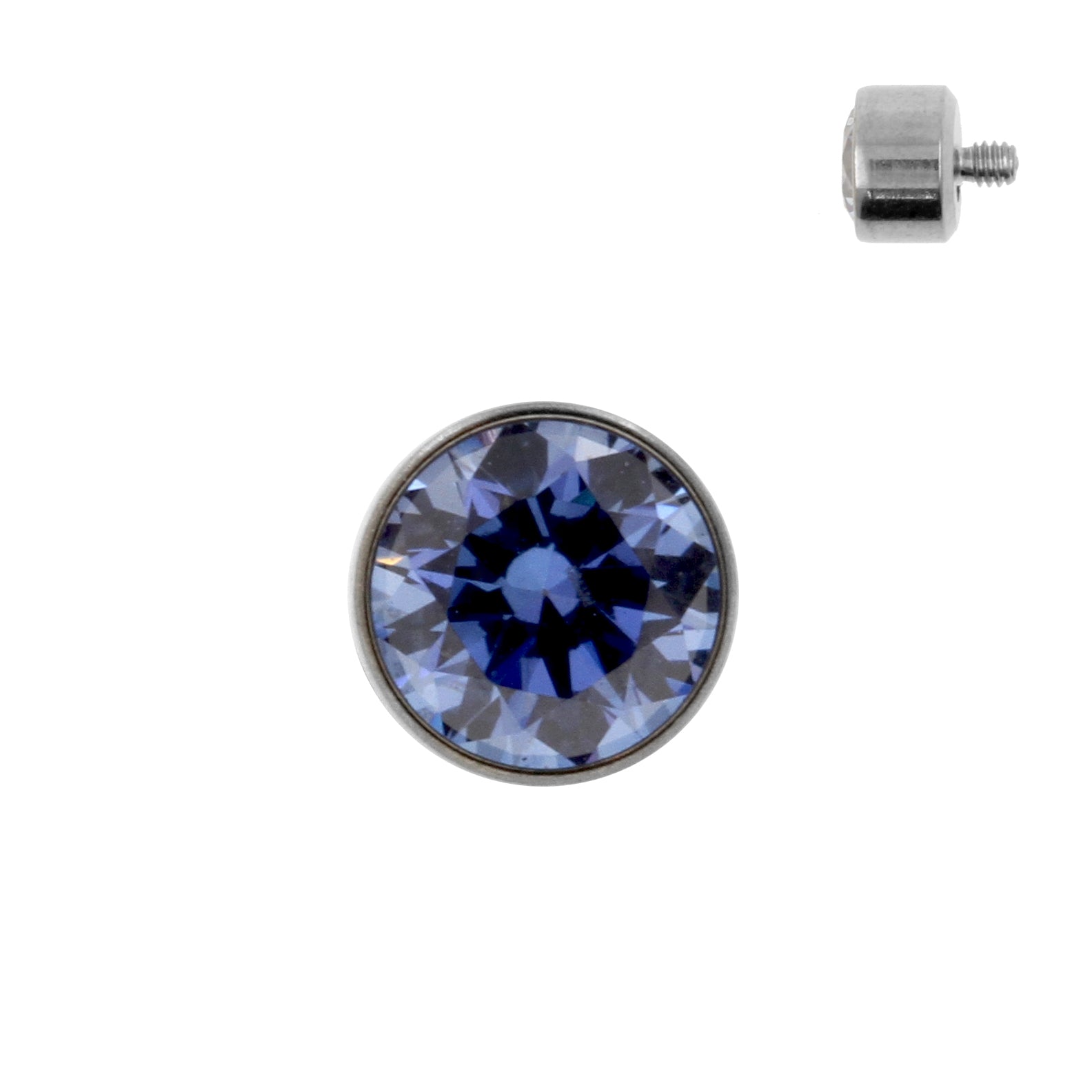 Titanium Zirkonia Disc Blue