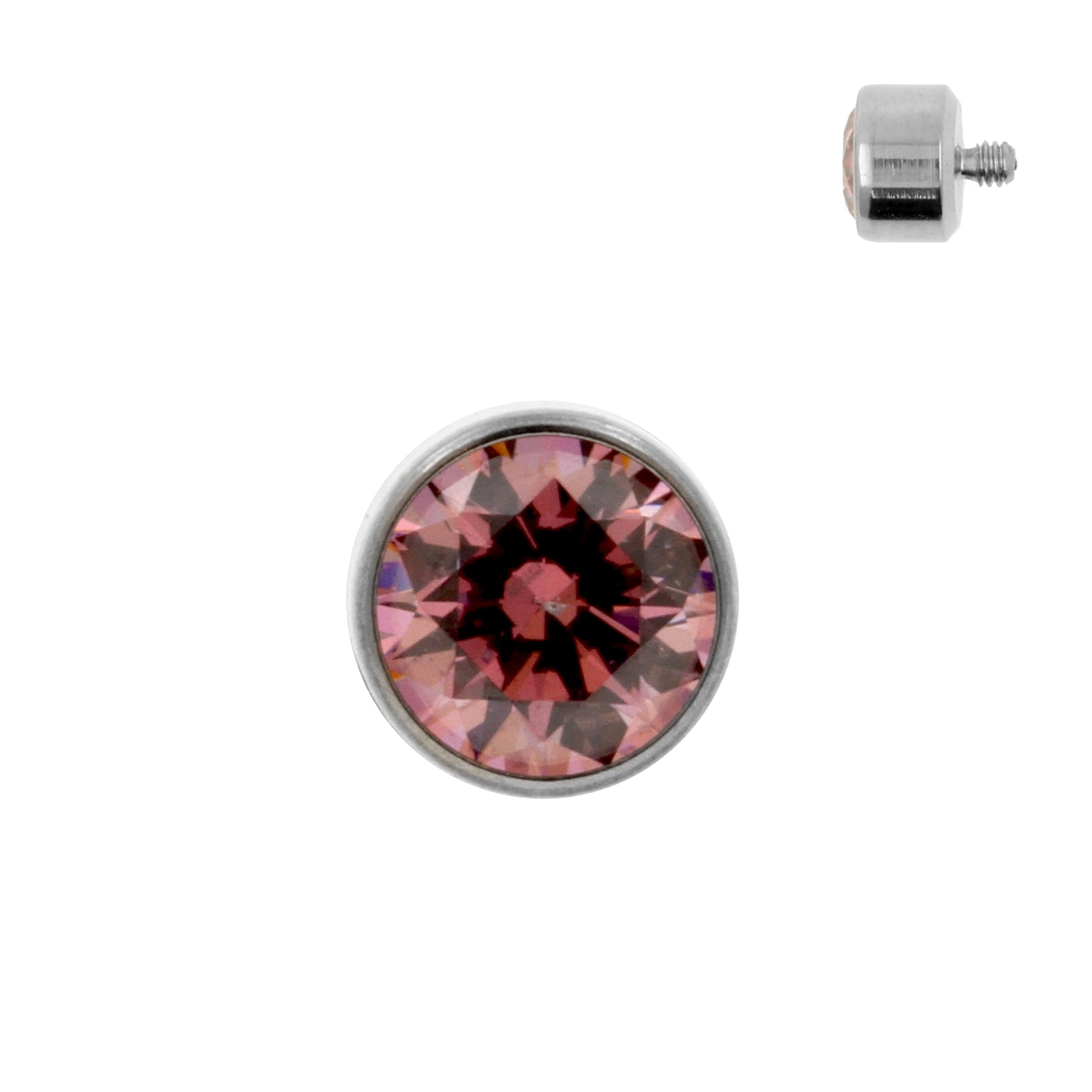 Titanium Zirkonia Disc Pink