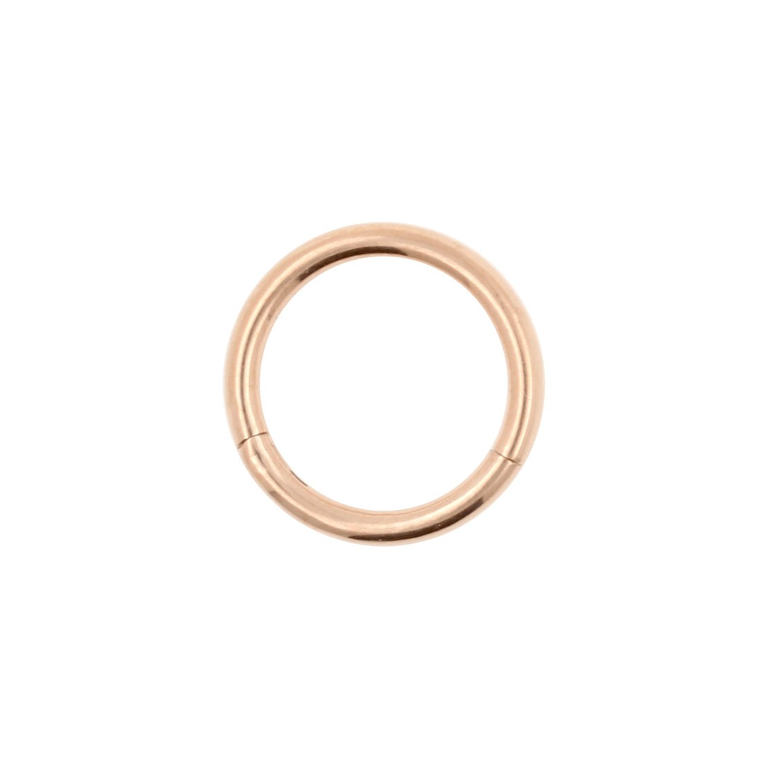 Titanium Click Ring Rose Gold