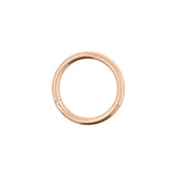 Titanium Click Ring Rose Goud