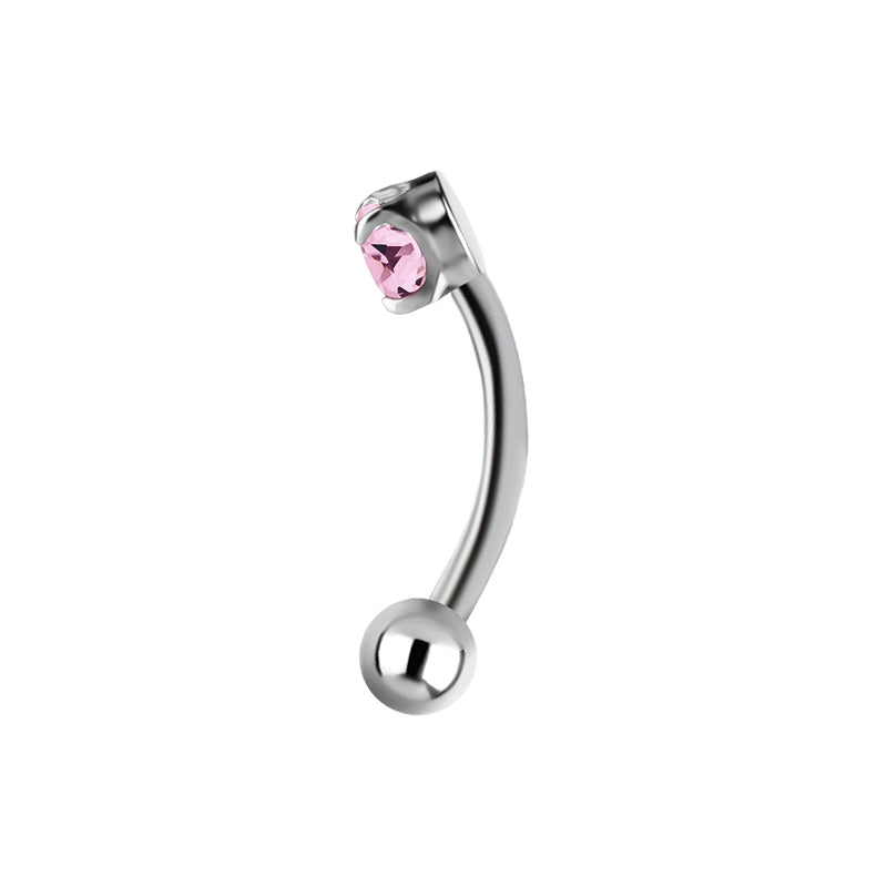 Titanium Zirkonia Rook Piercing Zilver