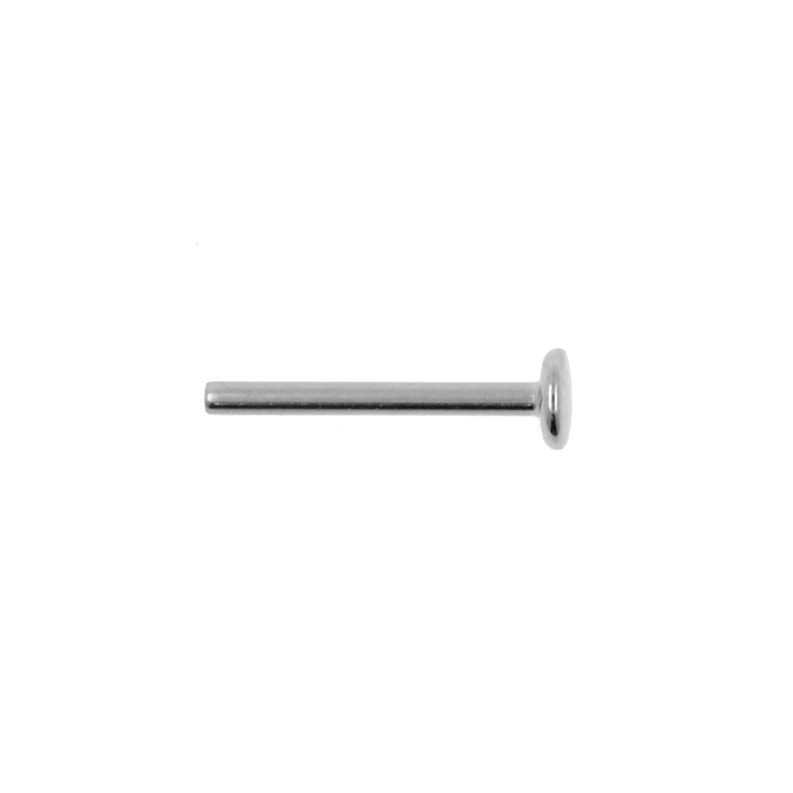 Titanium Labret Stud - Zilver