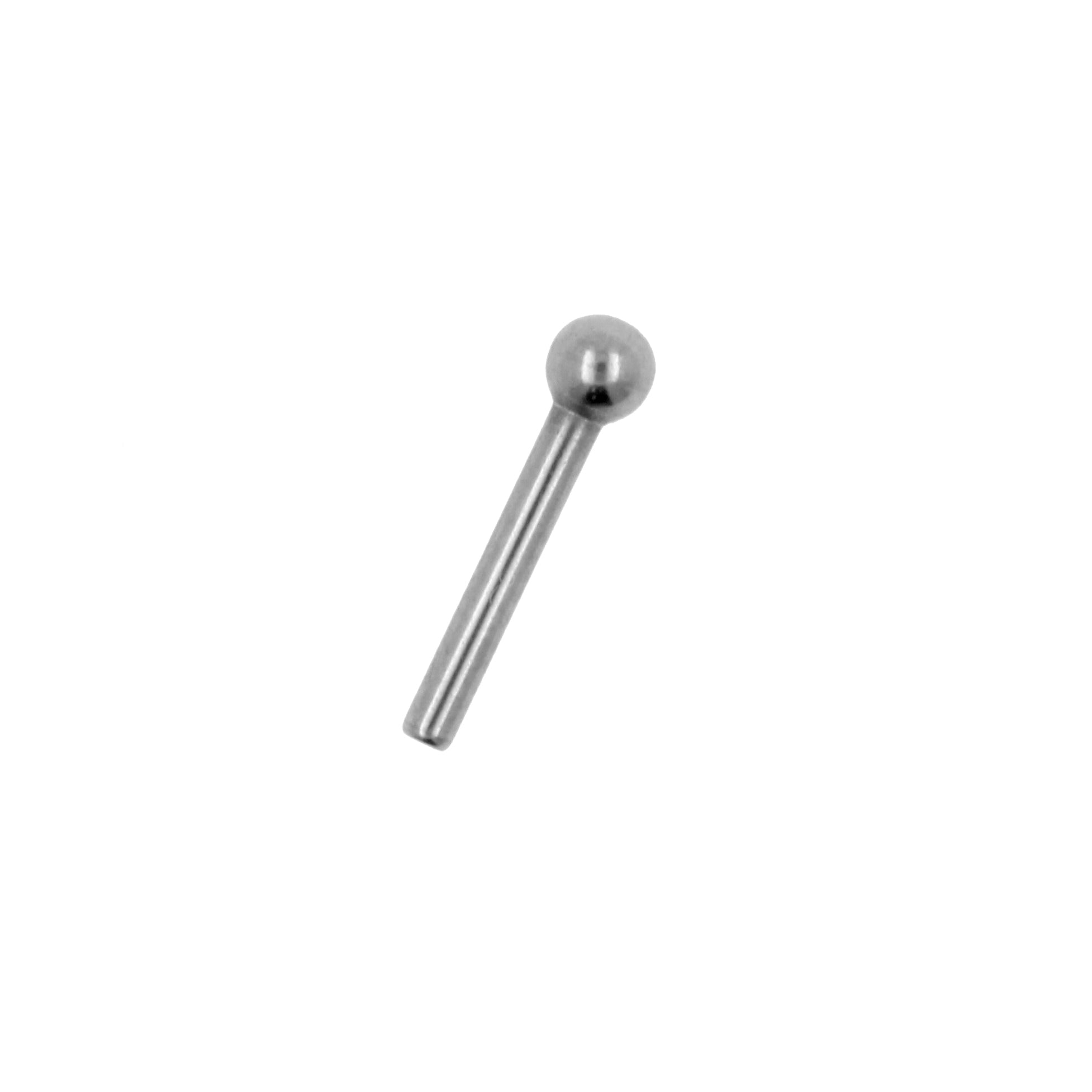 Titanium Barbell 2,5mm Balletje - Zilver