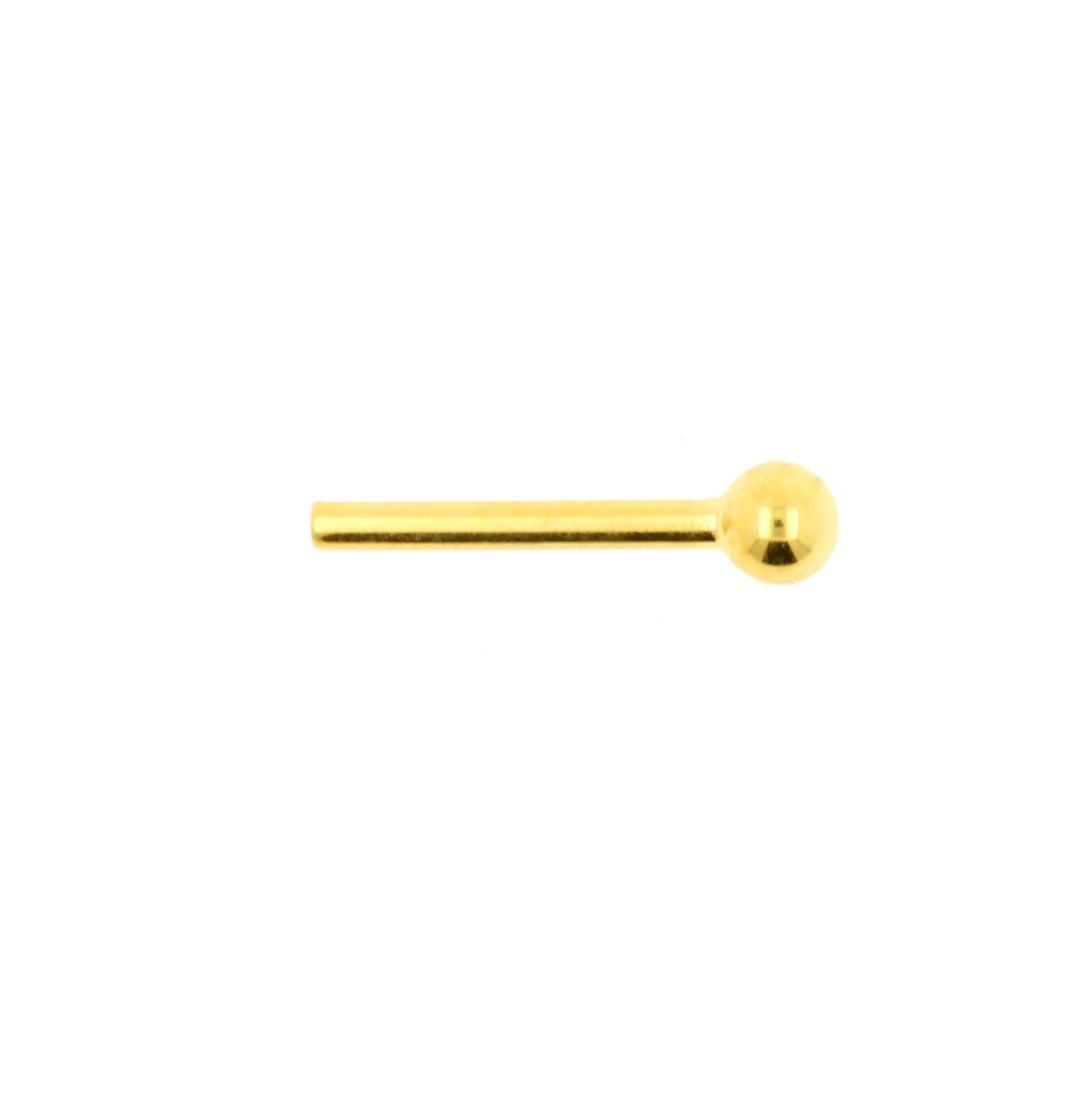 Titanium Barbell 2,5 mm Ball - Gold