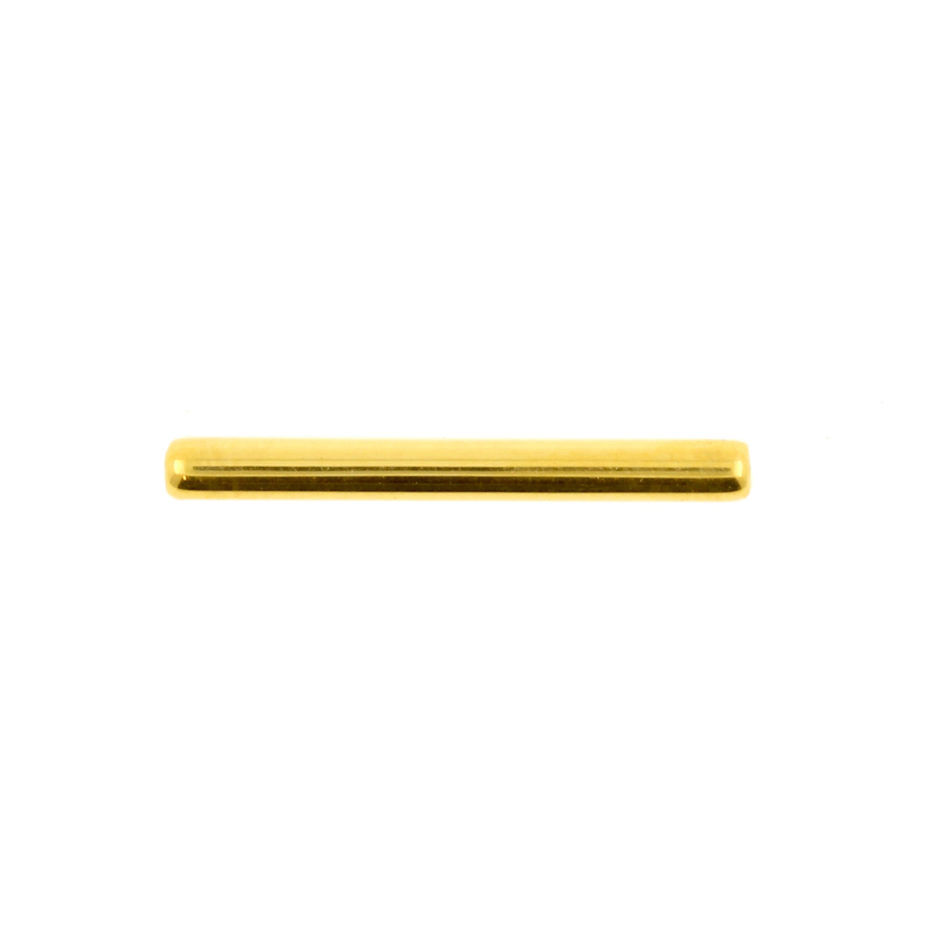 Titanium Barbell Staafje - Goud