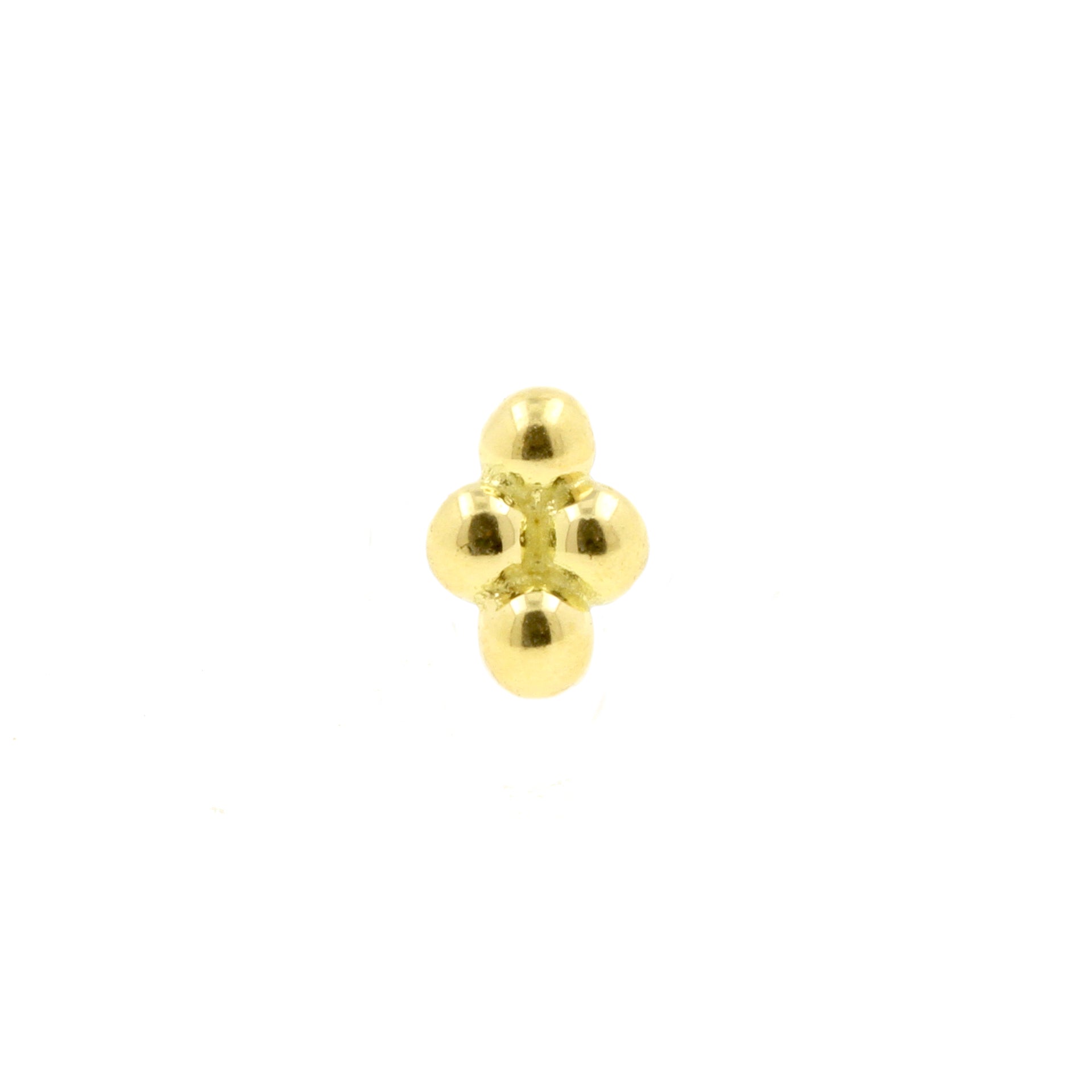 18 Karat Gold Dots Cluster