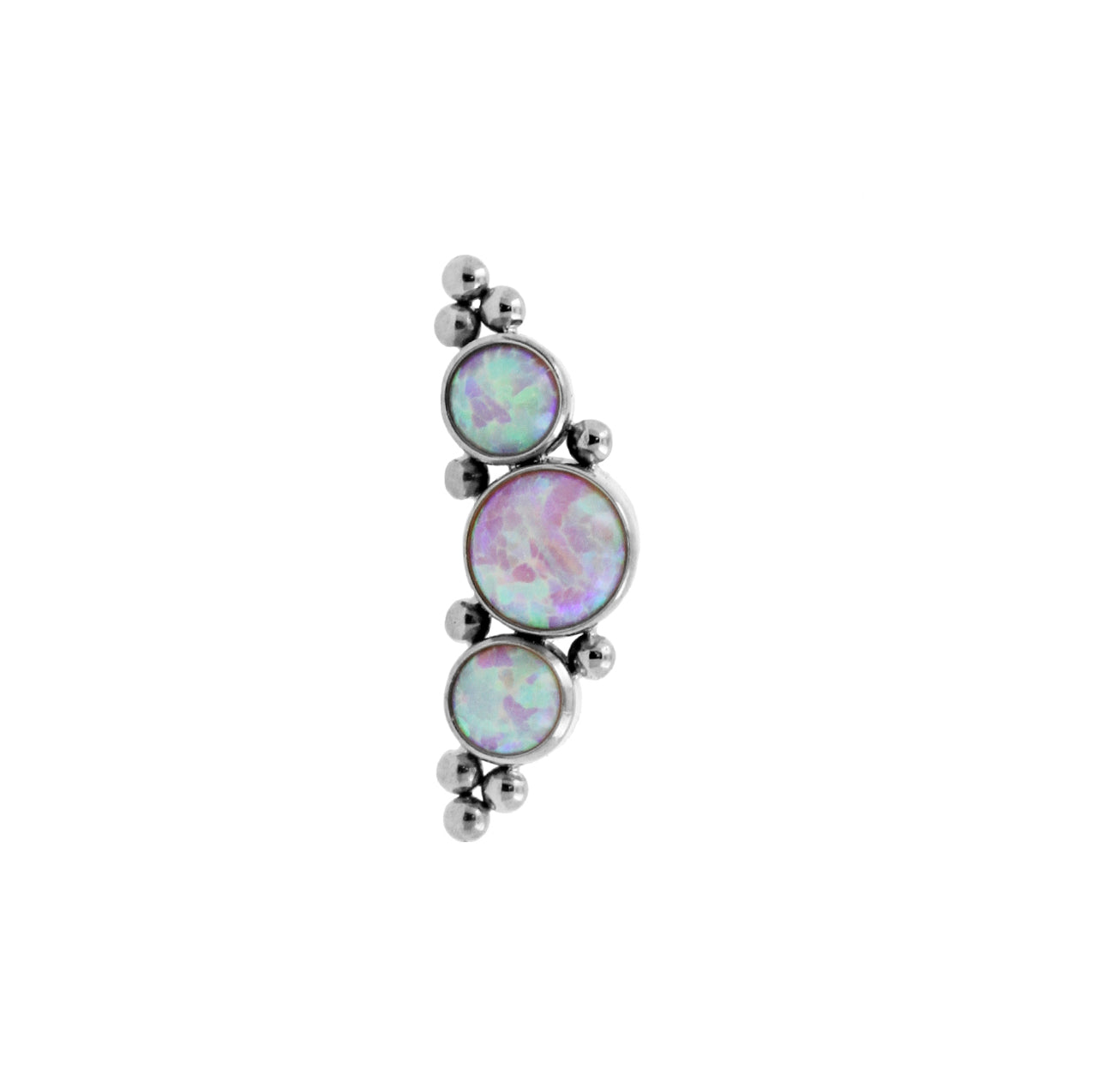 Titanium Opaal Cluster - Pink Opal