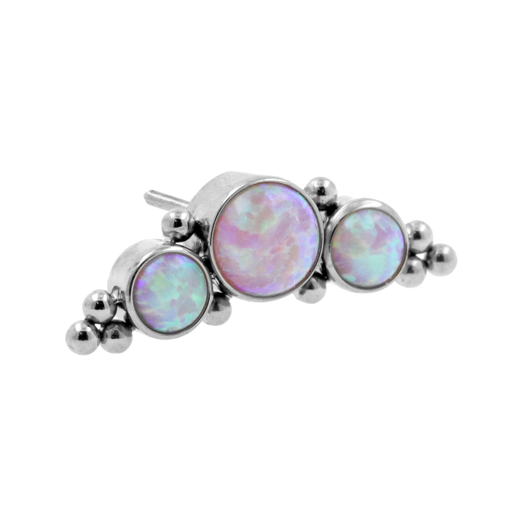 Titanium Opaal Cluster - Pink Opal