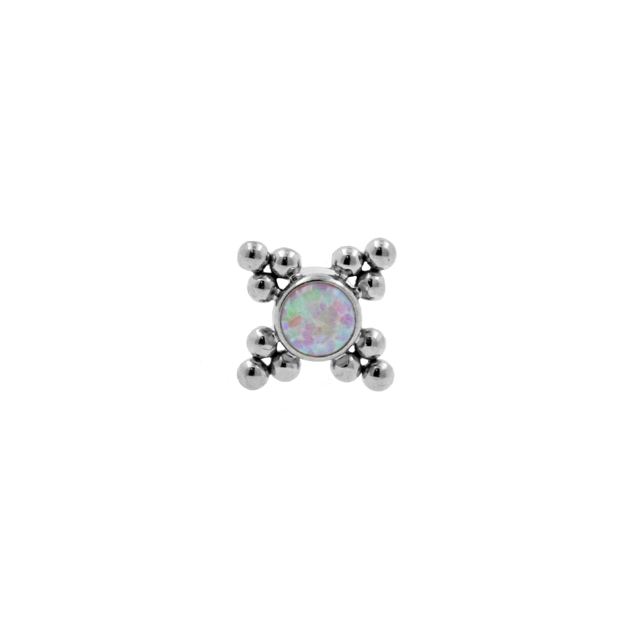 Titanium Opaal Cluster - Pink Opal