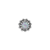 Titanium Opal Cluster - Pink Opal
